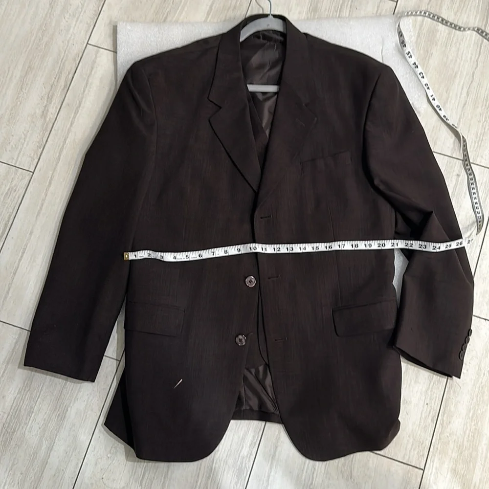 Bruno Rossetti Suit  jacket with vest size 42